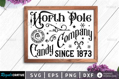 North Pole Santa Claus Graphic by Regulrcrative · Creative Fabrica