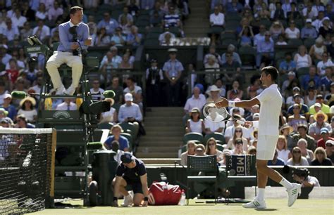 Novak Djokovic Snaps At Wimbledon Chair Umpire En Route To Fourth Round