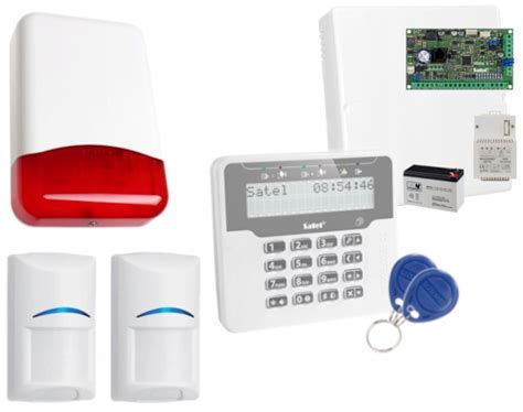 SATEL ZESTAW ALARMOWY VERSA 5 RFID 2 CZUJKI BOSCH 11808660240