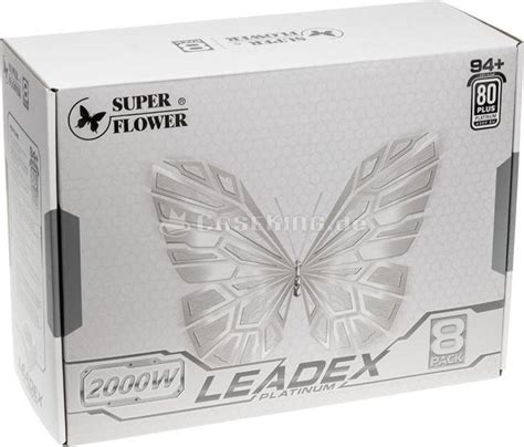 Super Flower Leadex Platinum schwarz 2000W ATX 2.3 (SF ...