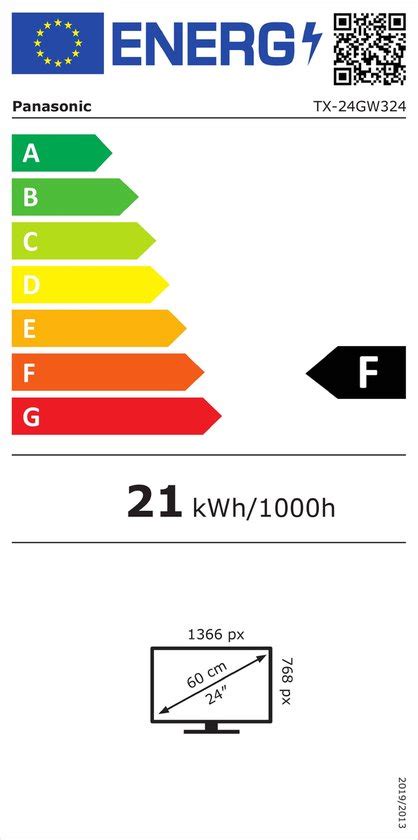 Panasonic Tx Gw Led Tv Cm Inch Energielabel F A G Dvb T