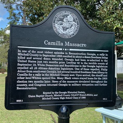 Georgia Historical Society Dedicates New Civil Rights Trail Historical