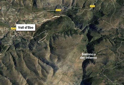 Muere un senderista tras sufrir una caída en el barranco del Infierno