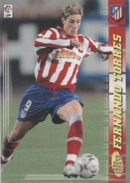 2004 05 Panini Megacracks MGK La Liga 54 Fernando Torres For Sale