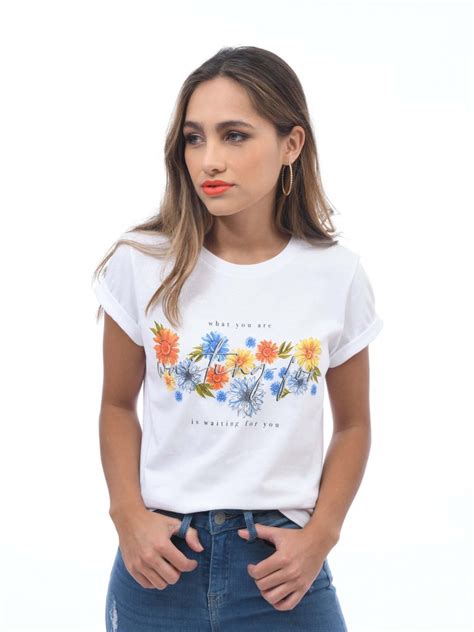 Playera Bamba Las Flores Atelier Yuwa Ciao Jp