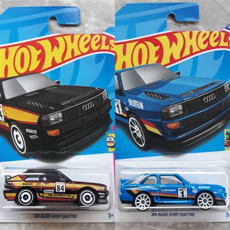Jual Hot Wheels Audi Sport Quattro Rally Champs Hw The S Hitam Biru Kab Semarang Kotak