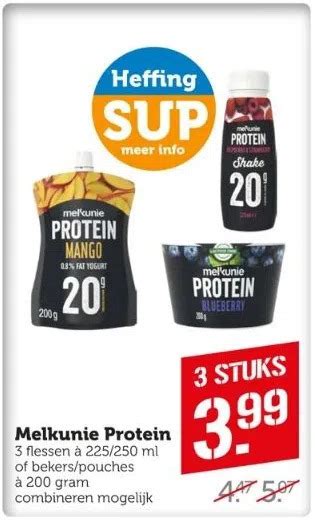 Melkunie Protein Aanbieding Bij Coop