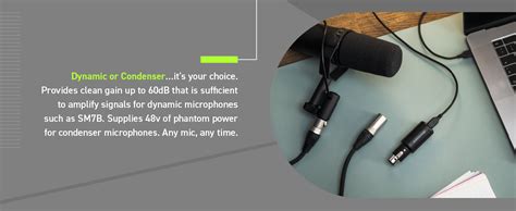 Shure Mvx U Xlr To Usb Digital Interface With Headphone Jack