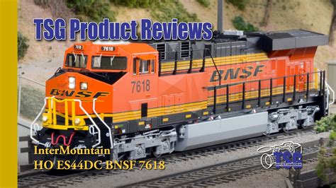 HO Scale BNSF ES44DC GEVO InterMountain Product Review - YouTube