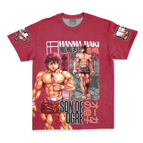 Baki Hanma Baki Streetwear T Shirt Anime Ape