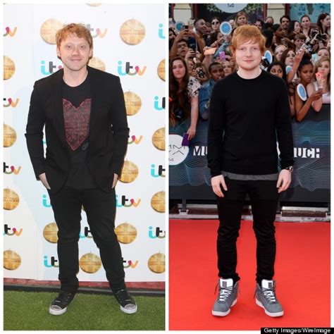 'Harry Potter' Star Rupert Grint Gets Mistaken For Ed Sheeran, Goes Along For The Ride ...