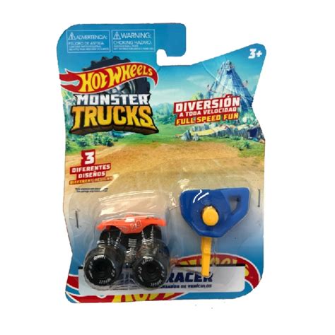Hot Wheels Mini Vehículo 4 cm Con Lanzador