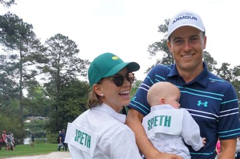 Jordan Spieth and His Wife Annie Enjoy Adorable Moment With Baby Spieth ...