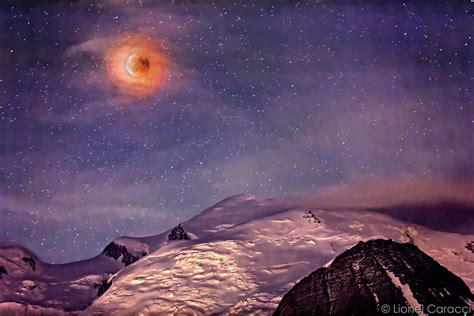 Eclipse Sur Mont Blanc X Cm Tirages Lionel Cara Flickr