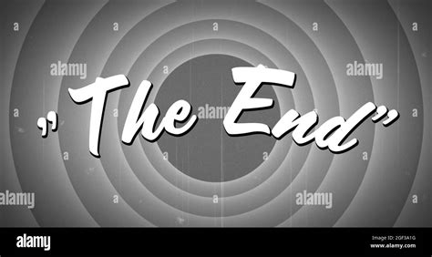 The End sign Stock Photo - Alamy