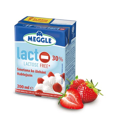 Bezlaktózová smetana ke šlehání 30% 200ml | Bez laktozy