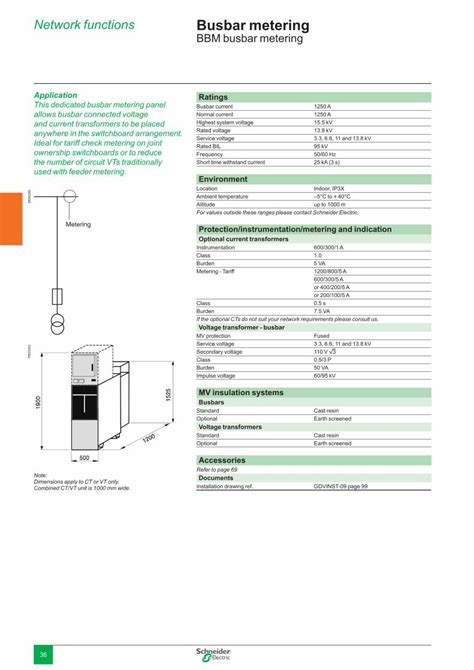 Pdf Network Functions Busbar Metering Bbm Busbar Network Functions