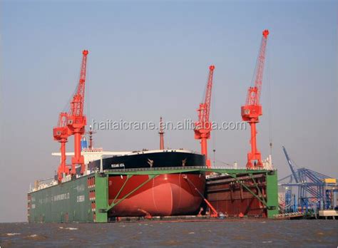 Harbour Dry Dock Portal Crane Jib Cranes Luffing Crane Portal