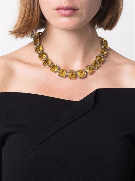 Swarovski Harmonia Choker Necklace Farfetch