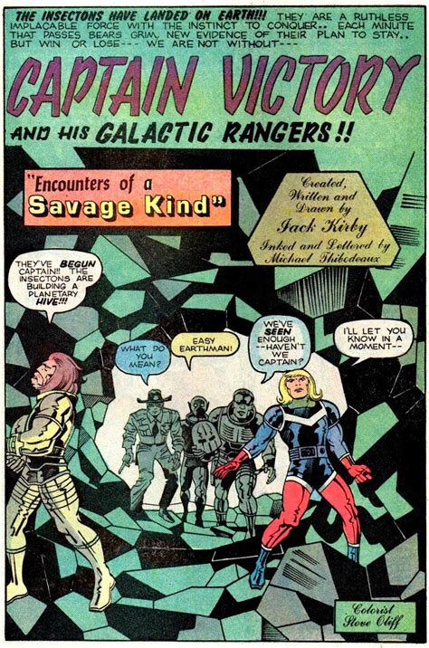 Tales From The Kryptonian Start Jack Kirby Week With Captain Victory