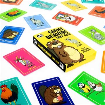 Giant Beaver Tiny Ass Card Game Find Me A Gift