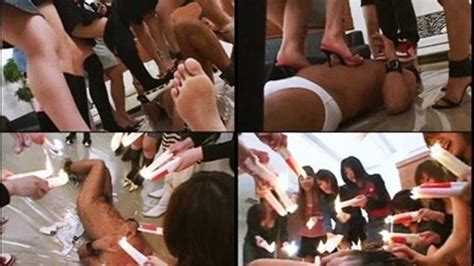 HOT WAX POURED ON SLAVE S NAKED BODY RPD 022 Part 1 High Resolution AVI Format