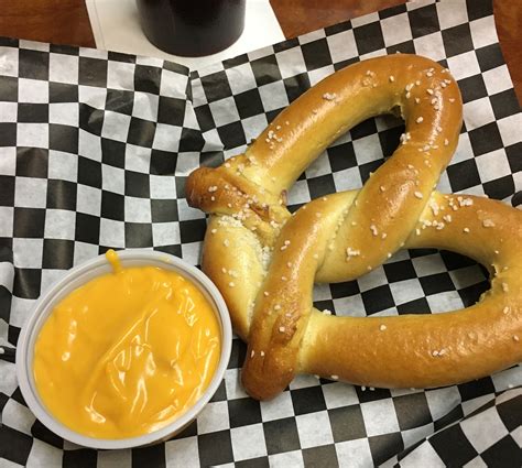 Jumbo Soft Pretzel Starters Caps Sports Grill Sports Bar In