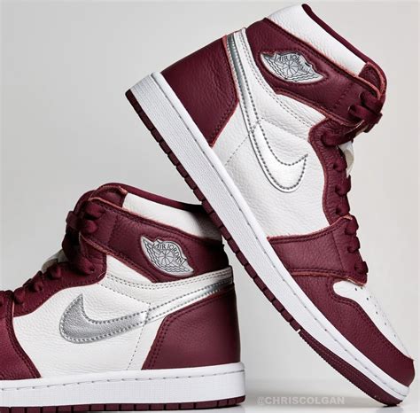 Nike Air Jordan 1 High "Bordeaux" - First Look | Sneaktorious