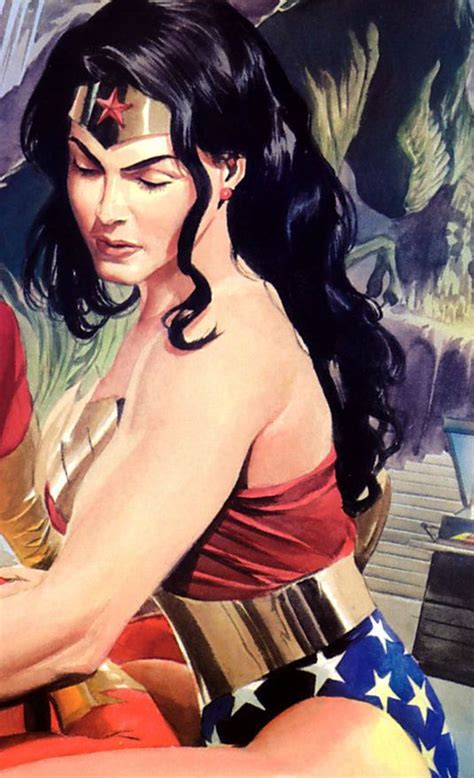 Wonder Woman By Alex Ross Dc Comics Art Fun Comics Comics Girls