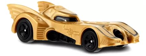 Carrinho Hot Wheels Batmóvel Dourado Batman Michael Keaton Parcelamento sem juros