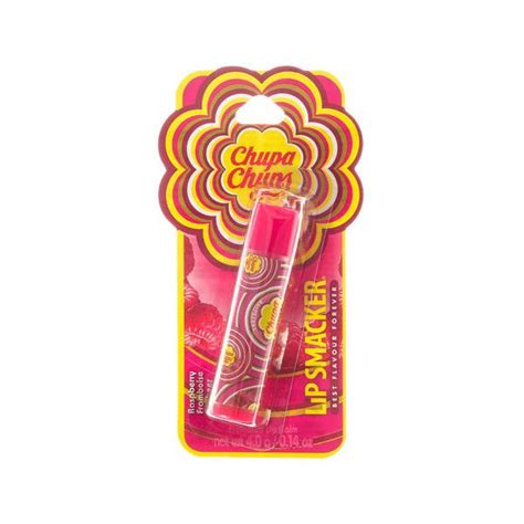 Raspberry Chupa Chups Flavoured Lip Smacker Lip Smackers Scented Lip