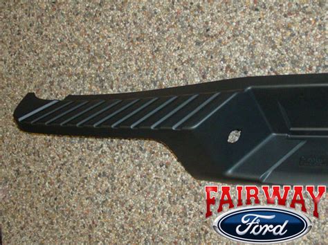 2009 Thru 2014 Ford F 150 OEM Genuine Ford Rear Bumper Top Step Pad