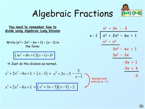 Ppt Algebraic Fractions Powerpoint Presentation Free Download Id 3763265