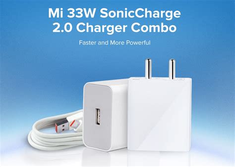 Xiaomi Launches Mi W Soniccharge Charger Combo In India For Rs