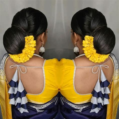 Pin by PRADEEP RAY on GAJARA HAIR BUN | Bun hairstyles, Bun, Hair