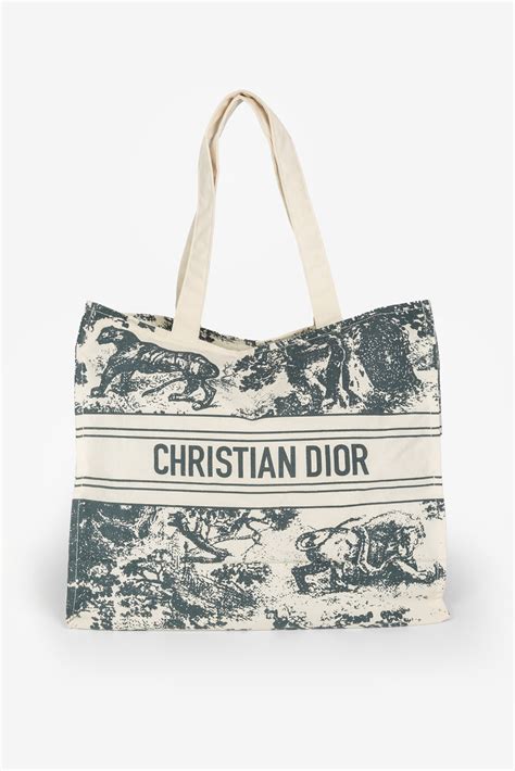 Christian Dior Dioriviera Toile De Jouy Tote Bag Chouchou No