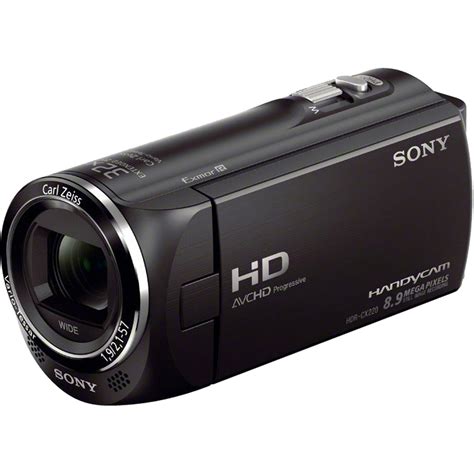 Sony Hdr Cx405b Full Hd 60p Camcorder With Deluxe Bundle Black Ebay