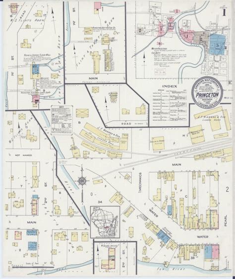 Image 1 Of Sanborn Fire Insurance Map From Princeton Green Lake County Wisconsin Library Of