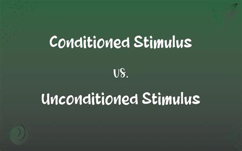 Conditioned Stimulus vs. Unconditioned Stimulus: What’s the Difference?