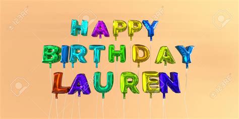 Happy Birthday Lauren