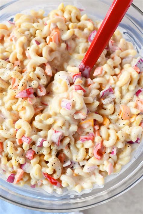 Deliciously Sweet Macaroni Salad Savvy Saving Couple