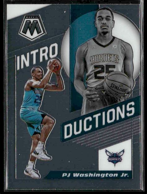 Panini Mosaic Introductions Pj Washington Jr On Kronozio