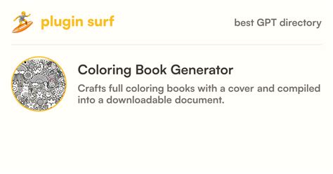 Coloring Book Generator - GPT information, latest updates, and reviews ...