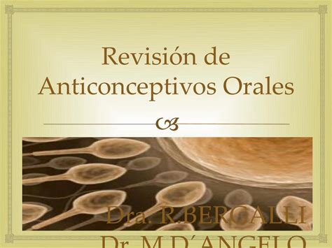 PDF Revisión de Anticonceptivos Orales PDF fileInhibición de la