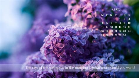 April Spring Wallpaper 