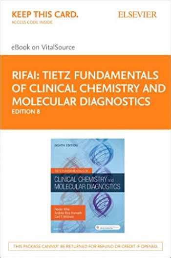 Tietz Fundamentals Of Clinical Chemistry And 9780323549752 Booksrun