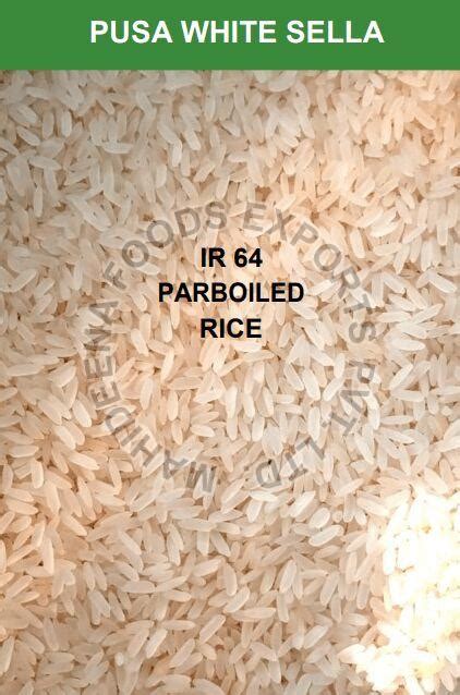 White Natural IR 64 Parboiled Rice Packaging Type Gunny Bags