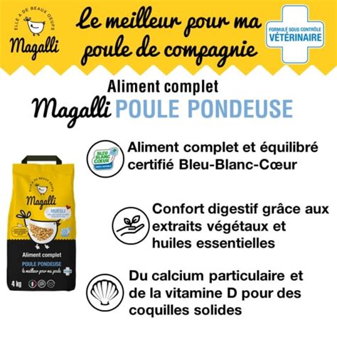 Aliment Complet Poule Pondeuse MAGALLI Jardiland