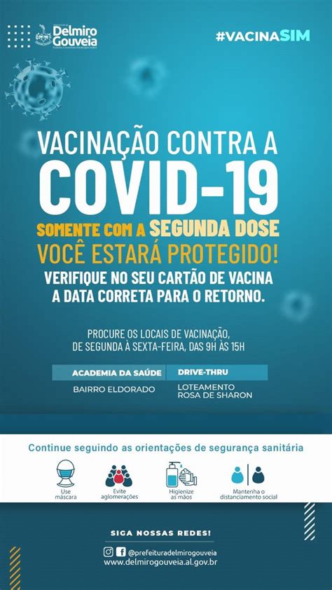 A Secretaria Municipal de Saúde de Delmiro Gouveia destaca a