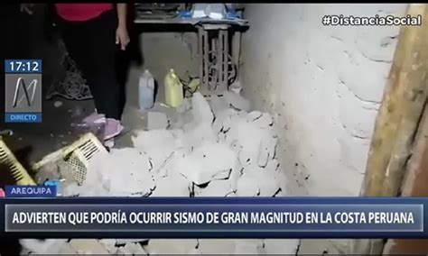 Sismólogo Advirtió Que Podría Ocurrir Un Sismo De Gran Magnitud En Lima